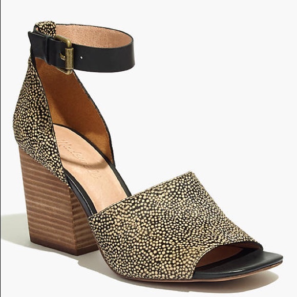 Madewell Shoes - •Madewell• Alena Calf Hair Heels